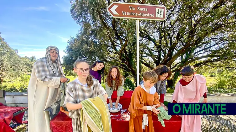 Via Sacra ao vivo na Vila Medieval de Ourém Via Sacra ao vivo na Vila Medieval de Ourém