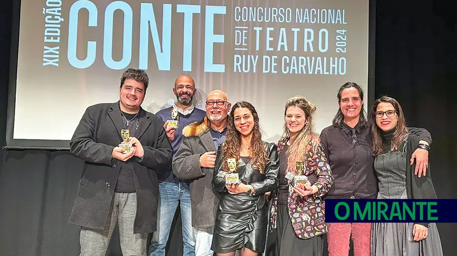 Grémio Povoense premiado quatro vezes em concurso nacional de teatro