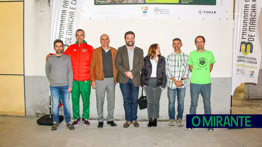 Centro de Marcha e Corrida de Tomar com muita adesão Centro de Marcha e Corrida de Tomar com muita adesão