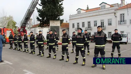 Bombeiros Sapadores de Santarém distinguidos no feriado municipal