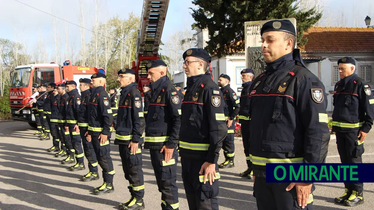 Bombeiros Sapadores de Santarém distinguidos no feriado municipal