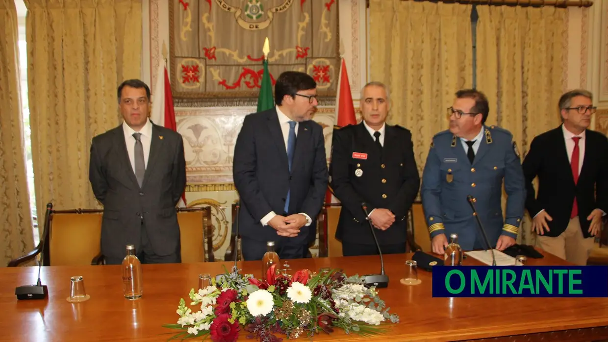 Bombeiros Sapadores de Santarém distinguidos no feriado municipal