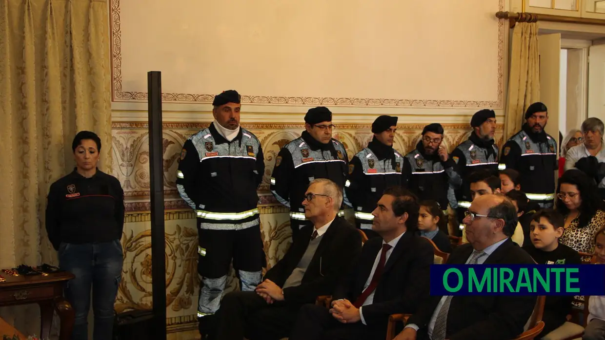 Bombeiros Sapadores de Santarém distinguidos no feriado municipal