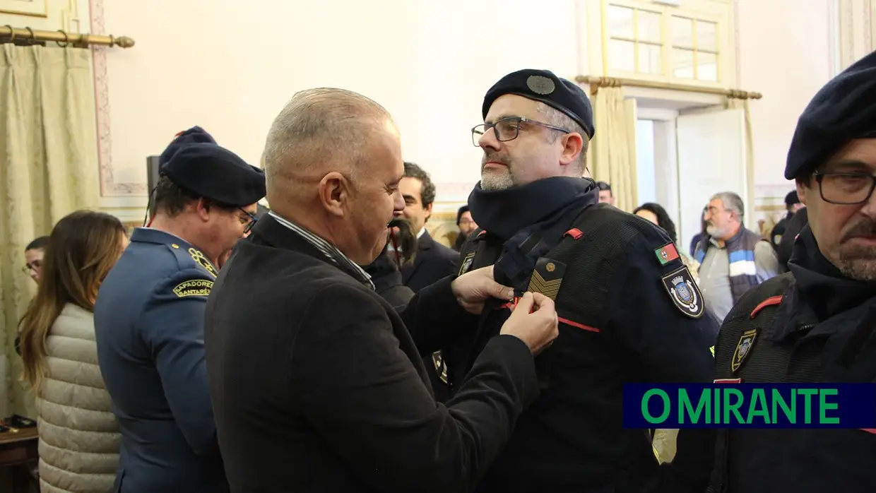 Bombeiros Sapadores de Santarém distinguidos no feriado municipal