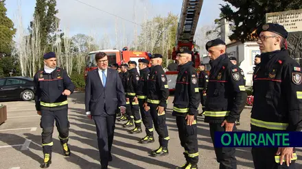 Bombeiros Sapadores de Santarém distinguidos no feriado municipal