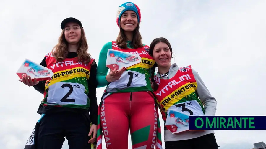 Marta Carvalho é bi-campeã nacional de Esqui Alpino