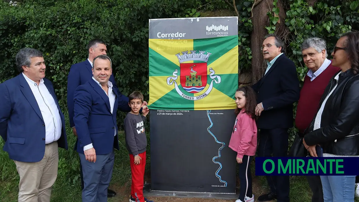 Inauguração do corredor ecológico do Almonda