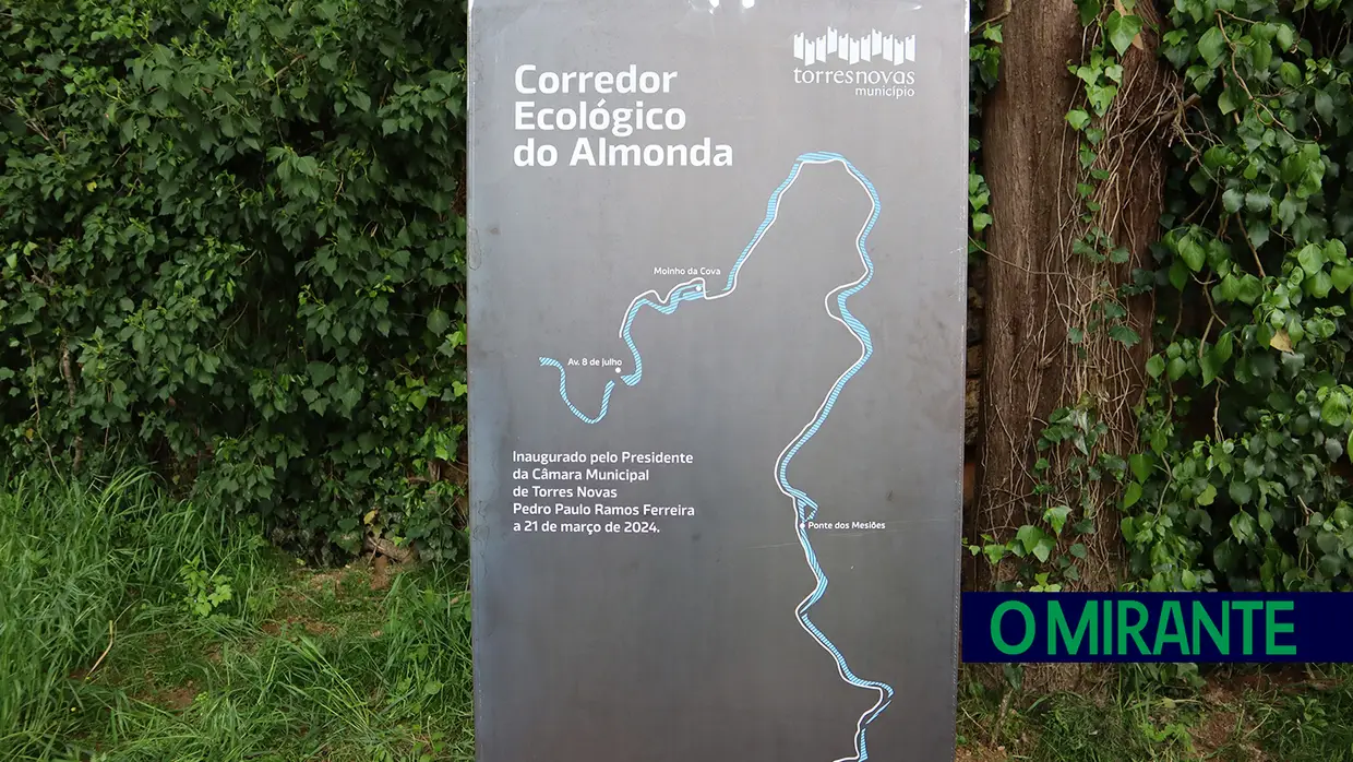 Inauguração do corredor ecológico do Almonda