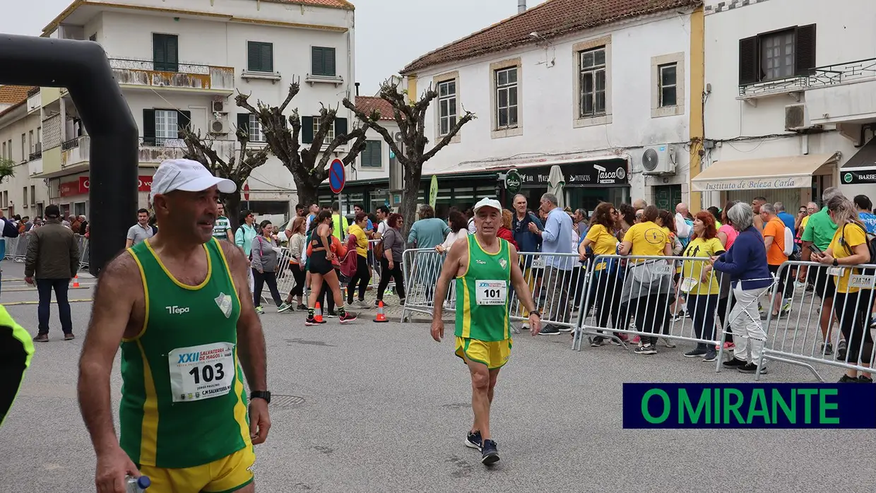 Atletas de todo o país nos 12 quilómetros de Salvaterra de Magos