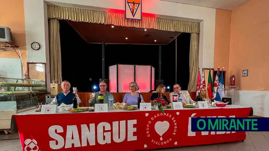 Dadores de Sangue de Vialonga celebraram aniversário Dadores de Sangue de Vialonga celebraram aniversário