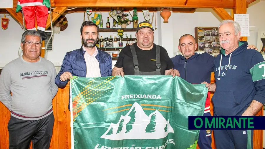 Na Freixianda há uma equipa de trail que pertence à Associação Cultural do Vale do Nabão