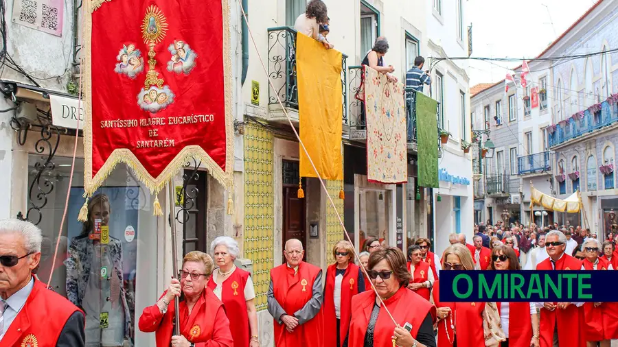 Festas do Santíssimo Milagre em Santarém a 7 de Abril