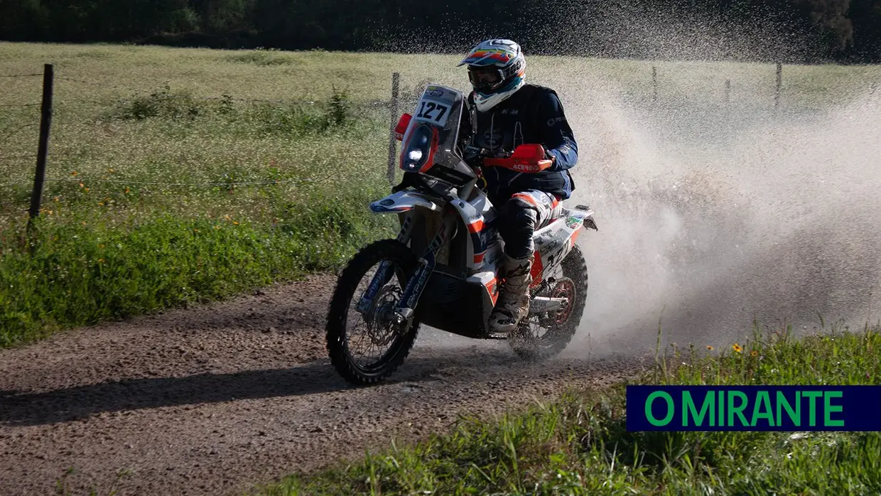 Emoção à passagem do Rally Raid Portugal em Salvaterra de Magos