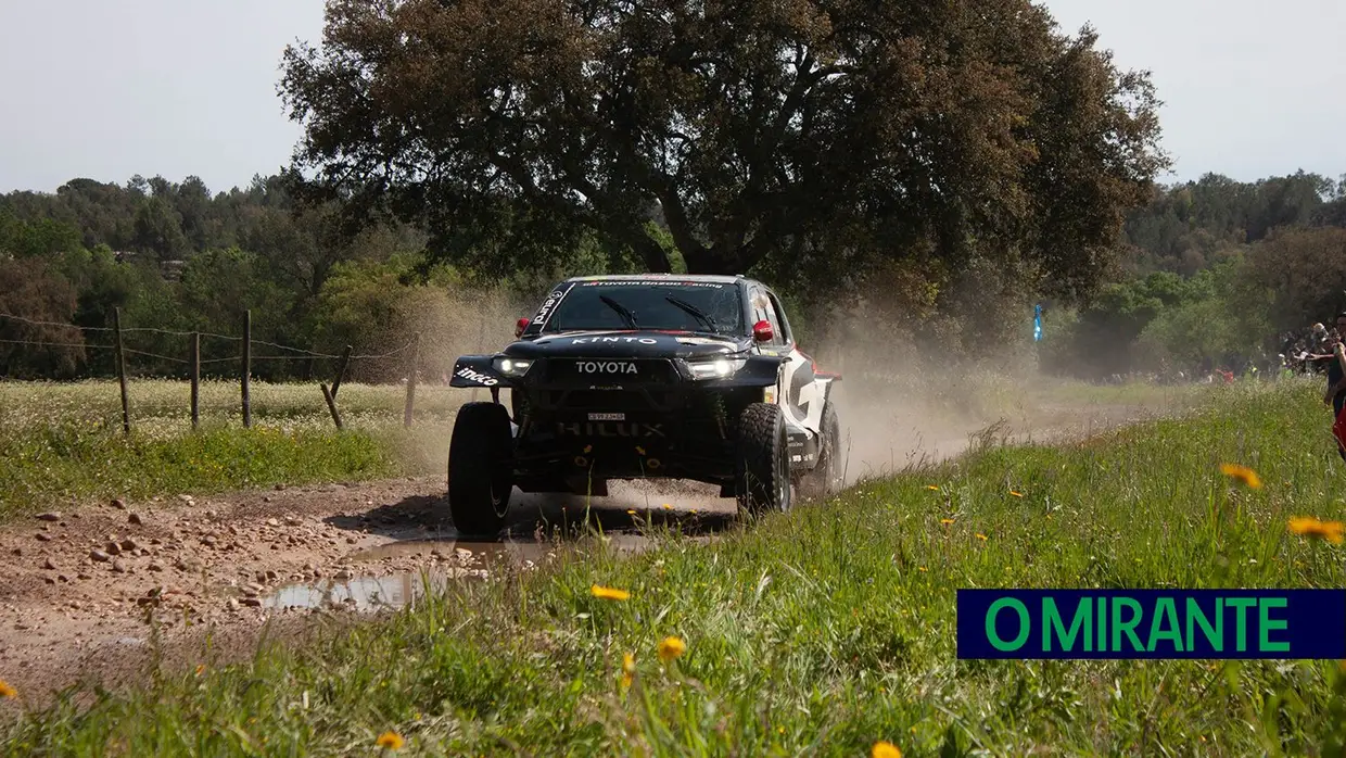 Emoção à passagem do Rally Raid Portugal em Salvaterra de Magos