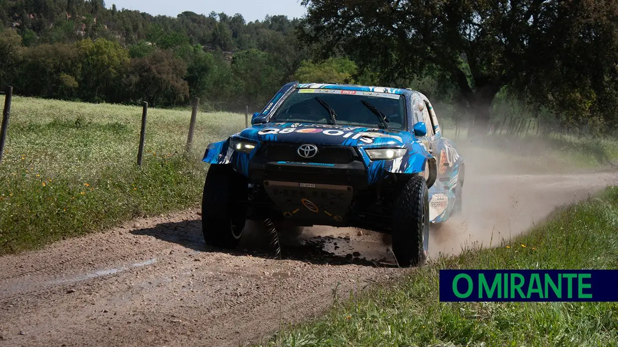 Emoção à passagem do Rally Raid Portugal em Salvaterra de Magos