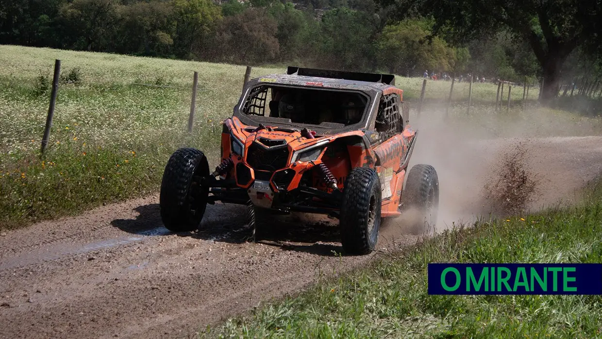 Emoção à passagem do Rally Raid Portugal em Salvaterra de Magos