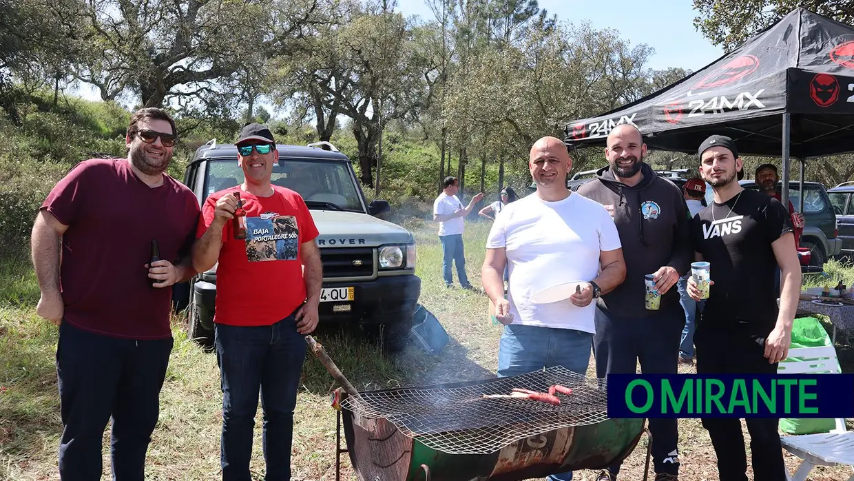 Emoção à passagem do Rally Raid Portugal em Salvaterra de Magos