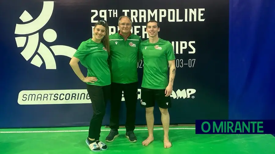 Ginastas do Clube de Trampolins de Salvaterra trazem medalhas para Portugal