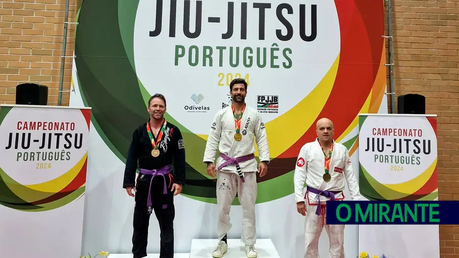 Luís Ramos do Vitória de Santarém é vice-campeão nacional de jiu-jitsu