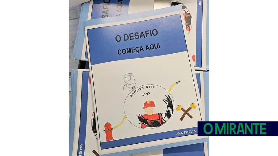 Cadete dos Bombeiros de Castanheira do Ribatejo lança livro