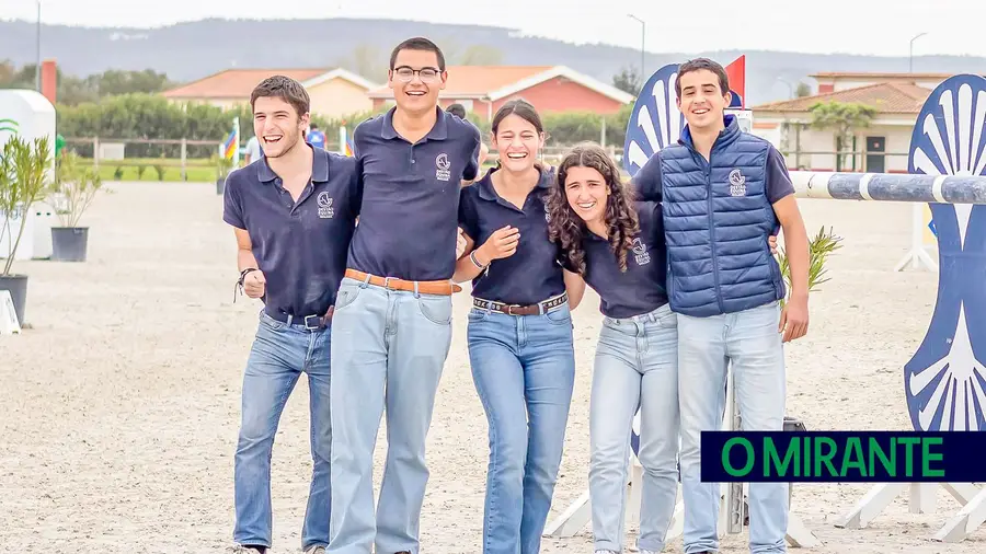 Os alunos do curso de Gestão Equina da Golegã Os alunos do curso de Gestão Equina da Golegã