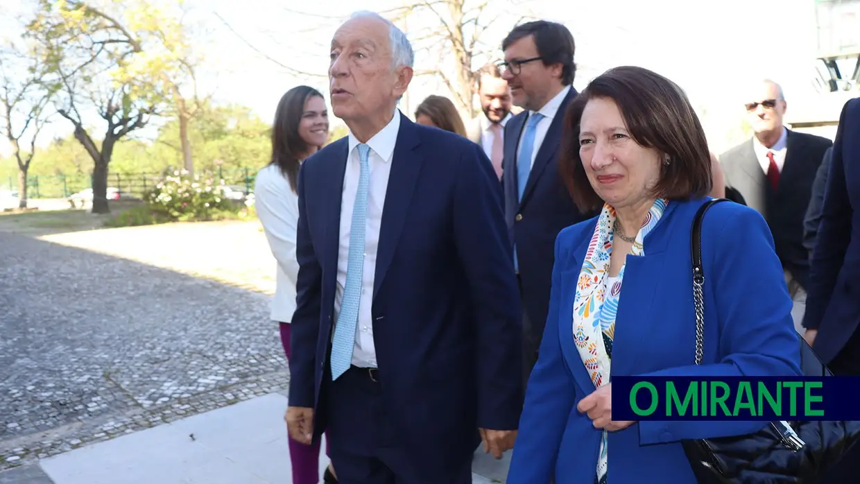 Marcelo Rebelo de Sousa deu uma aula em Santarém e foi recebido com euforia