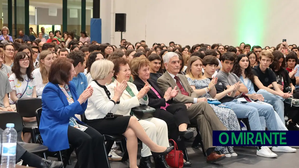 Marcelo Rebelo de Sousa deu uma aula em Santarém e foi recebido com euforia