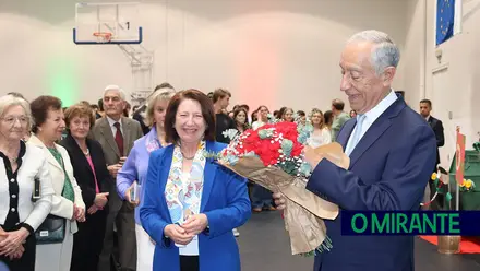 Marcelo Rebelo de Sousa deu uma aula em Santarém e foi recebido com euforia