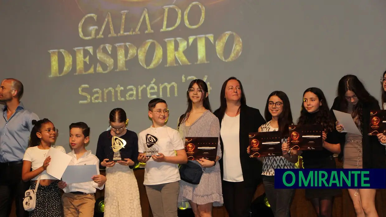 Gala do Desporto de Santarém distinguiu atletas do concelho