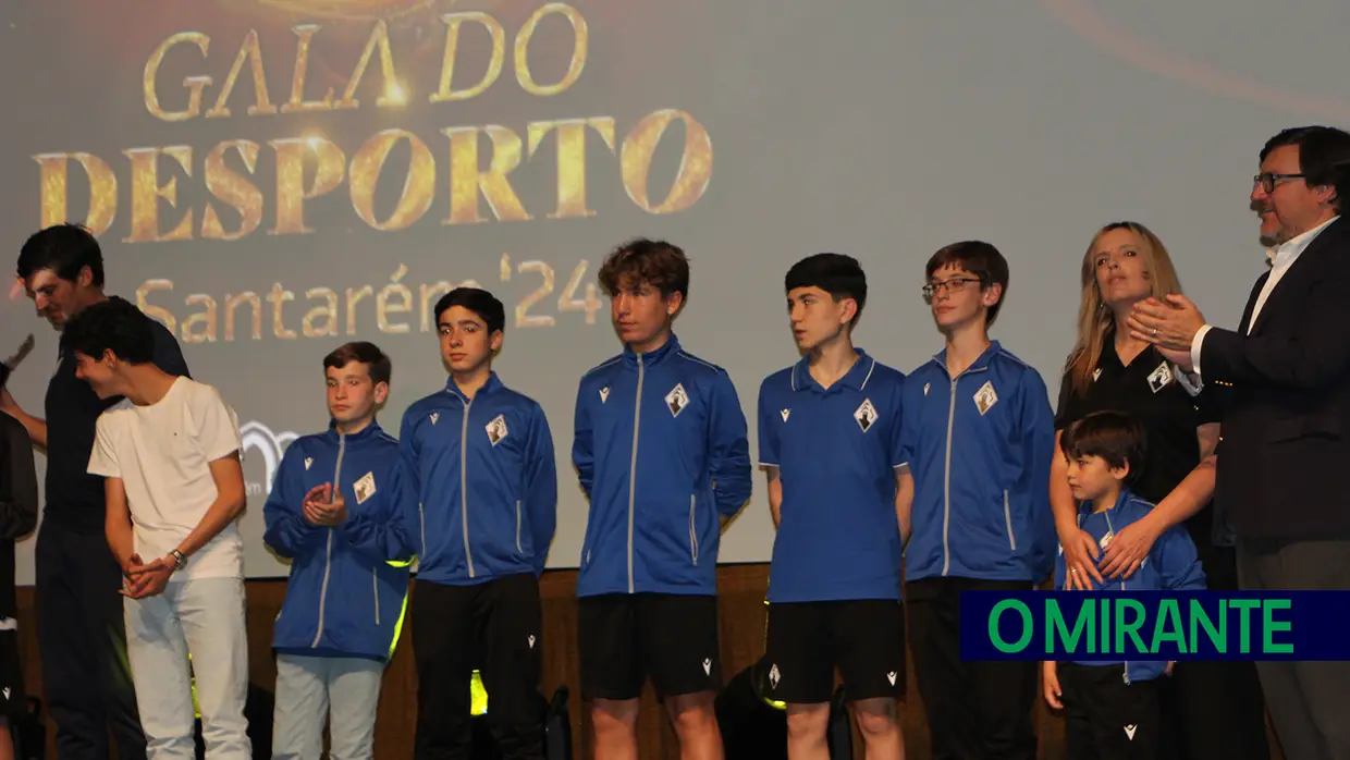 Gala do Desporto de Santarém distinguiu atletas do concelho