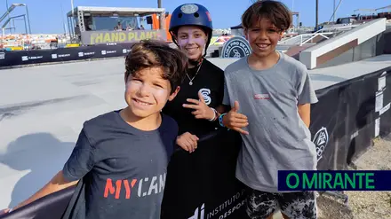 Skaters ribatejano com boa prestação no Algarve