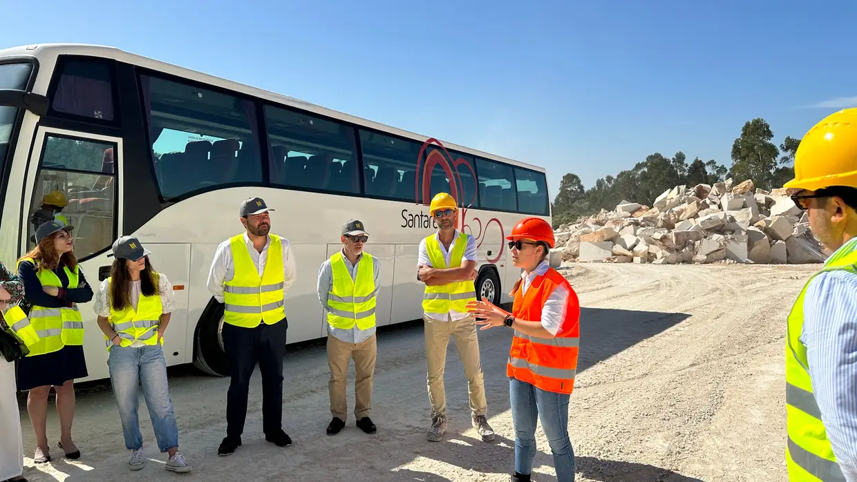 Inter-Educa proporciona visita a pedreira da Mocapor em Alcanede