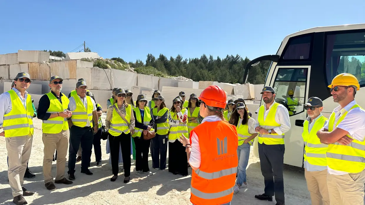 Inter-Educa proporciona visita a pedreira da Mocapor em Alcanede