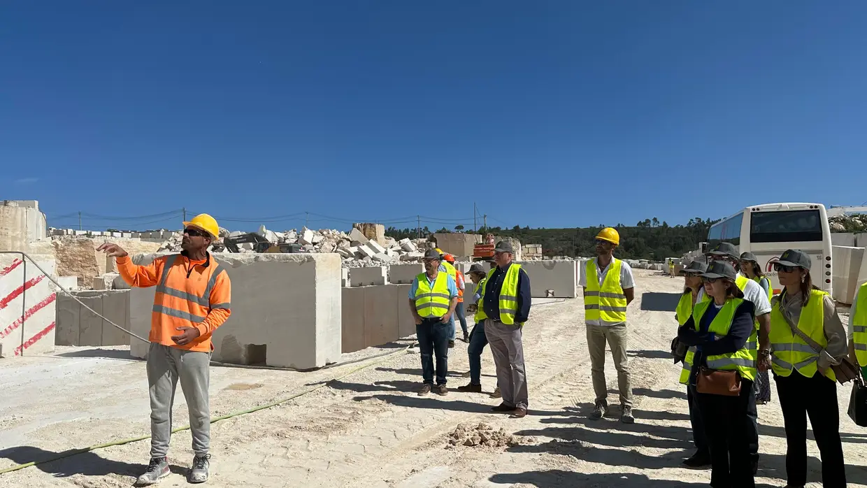 Inter-Educa proporciona visita a pedreira da Mocapor em Alcanede