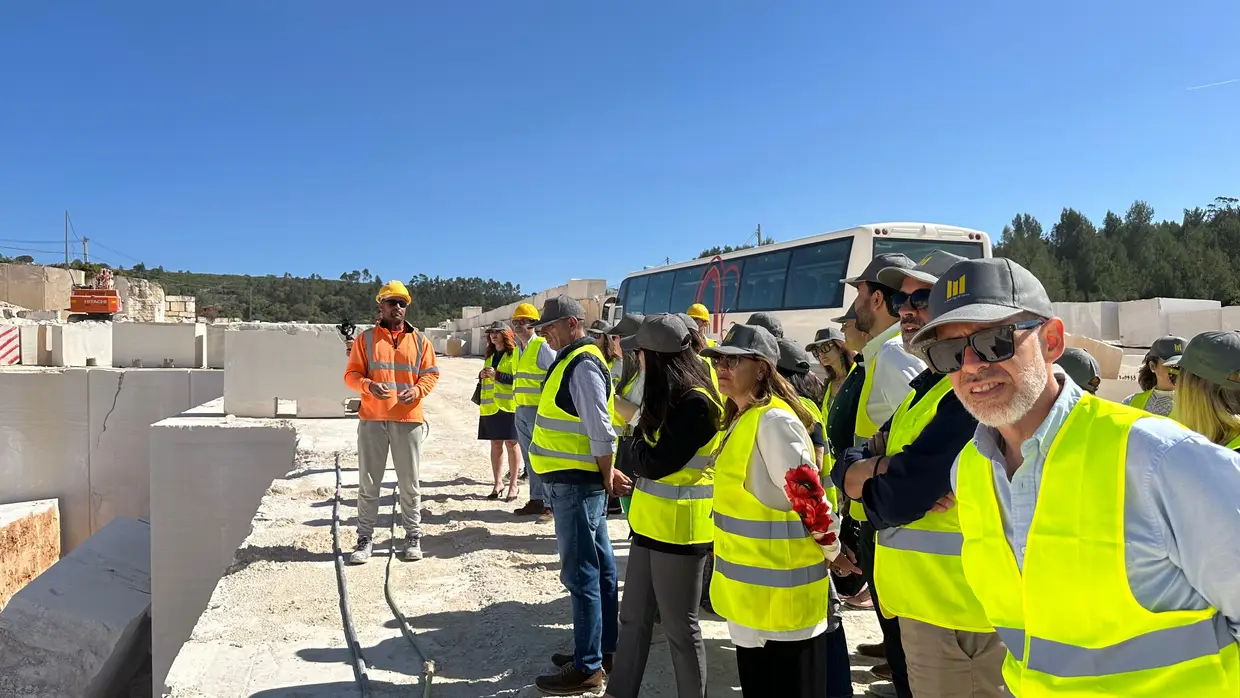 Inter-Educa proporciona visita a pedreira da Mocapor em Alcanede