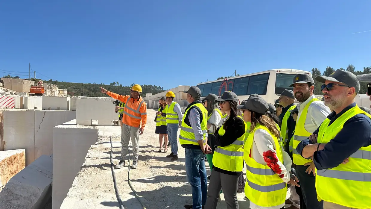 Inter-Educa proporciona visita a pedreira da Mocapor em Alcanede