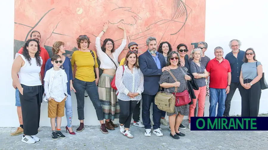 Murais pintados por artistas assinalam “Liberdade” em Benavente Murais pintados por artistas assinalam “Liberdade” em Benavente
