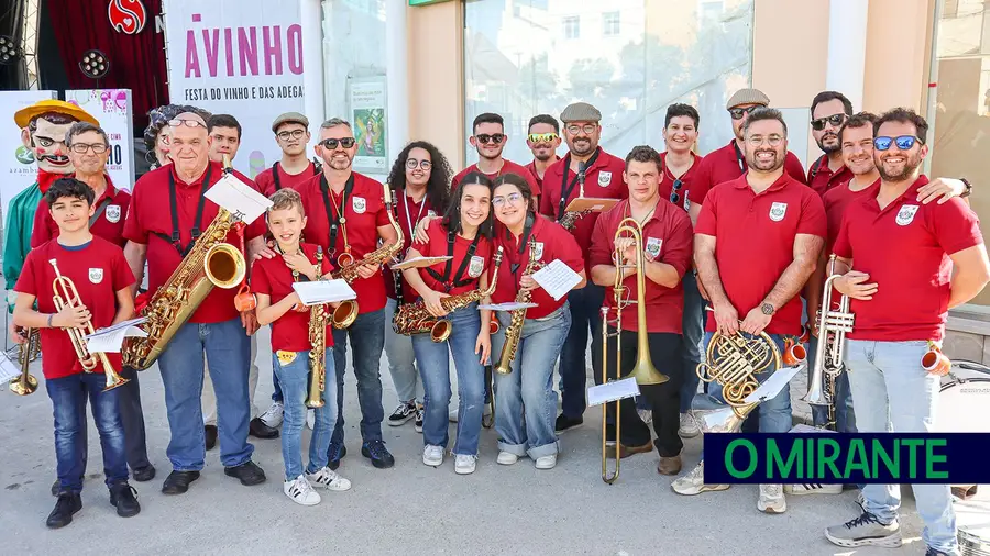 A Bandinha da Filarmónica de Aveiras de Cima