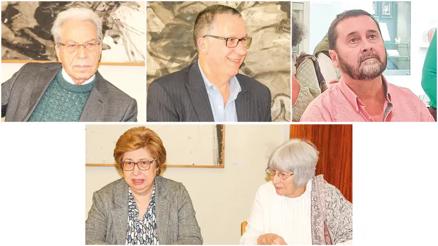 Arnaldo Saraiva, Francisco Topa, André Seffrin, Fátima Marinho e Vânia Chaves