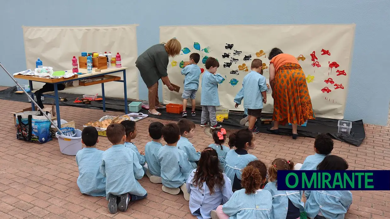 Dia de festa no Agrupamento de Escolas D. Sancho I em Pontével