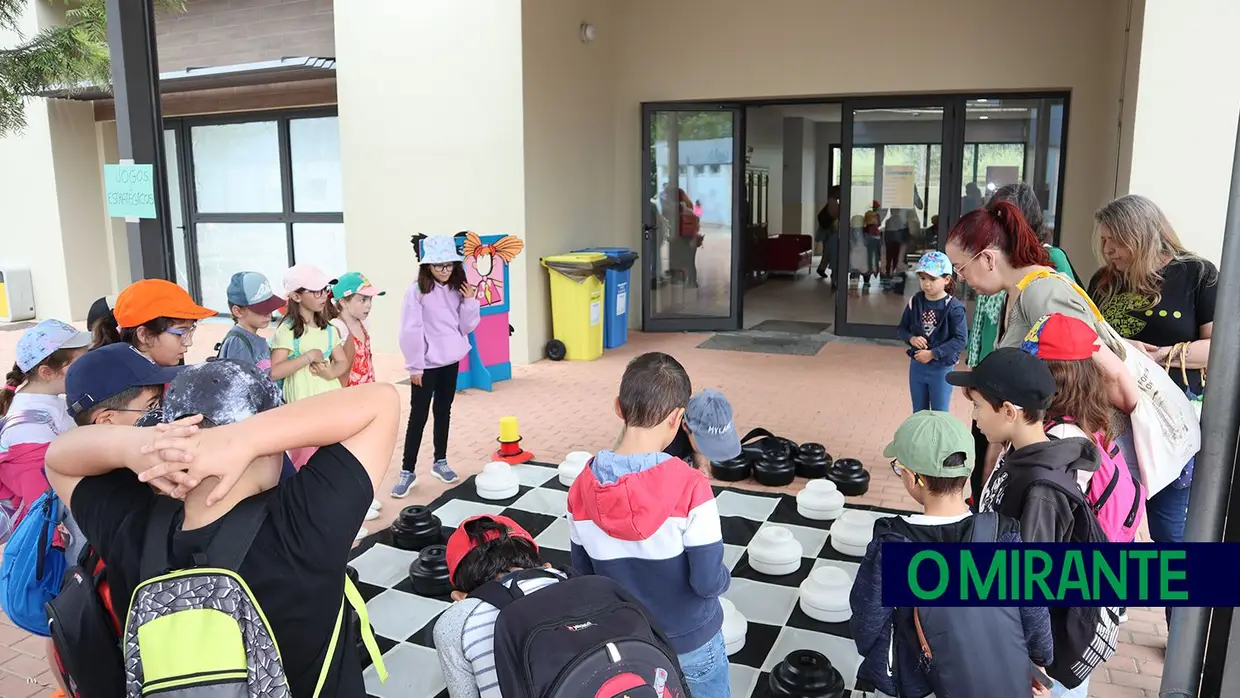 Dia de festa no Agrupamento de Escolas D. Sancho I em Pontével