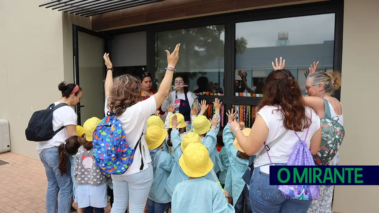 Dia de festa no Agrupamento de Escolas D. Sancho I em Pontével