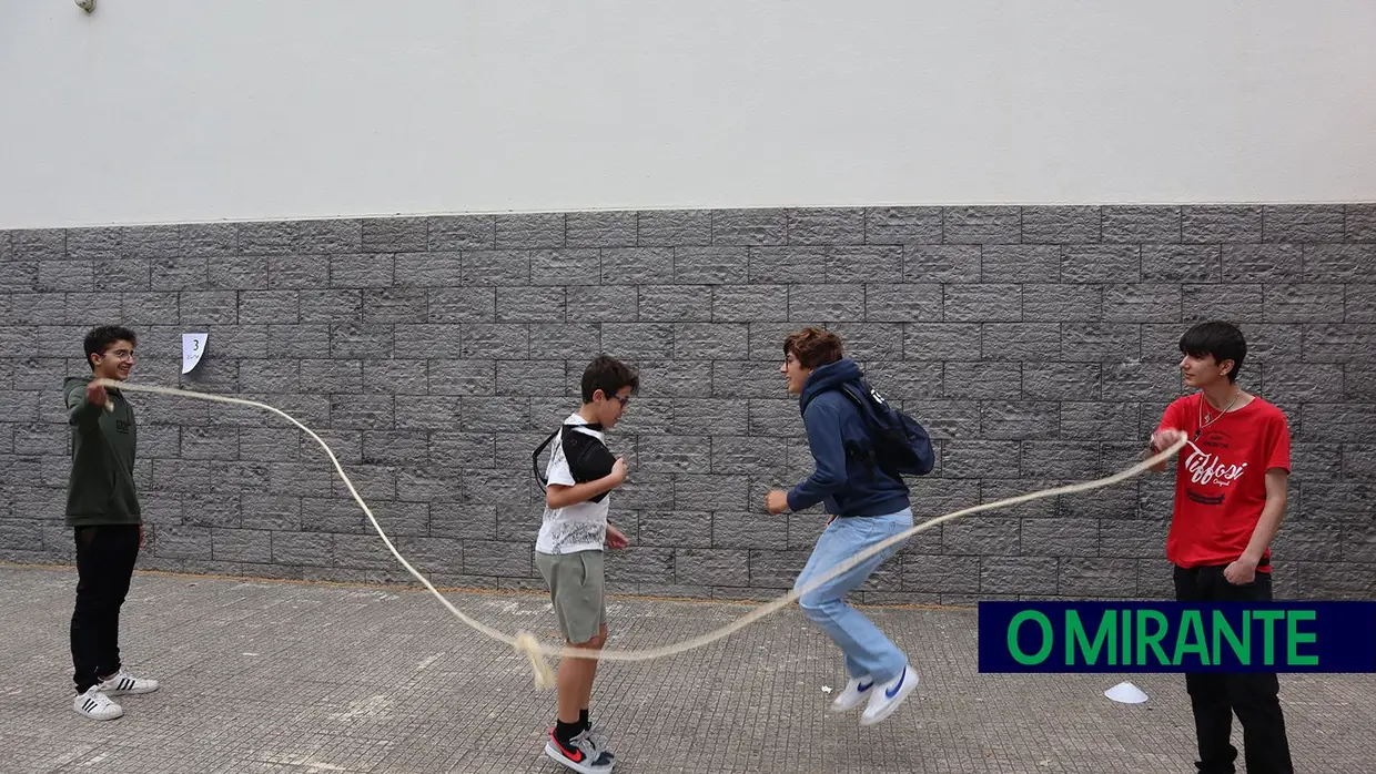 Dia de festa no Agrupamento de Escolas D. Sancho I em Pontével