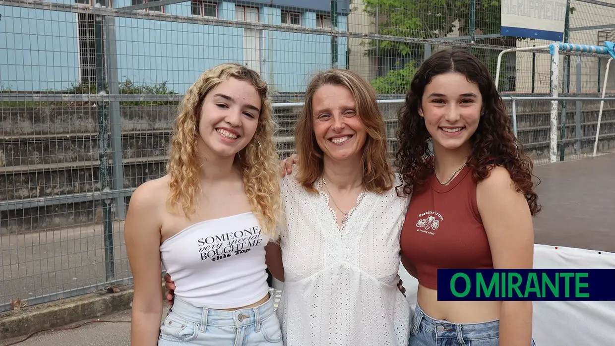 Dia de festa no Agrupamento de Escolas D. Sancho I em Pontével