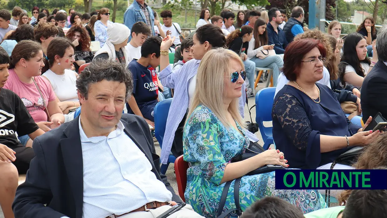 Dia de festa no Agrupamento de Escolas D. Sancho I em Pontével