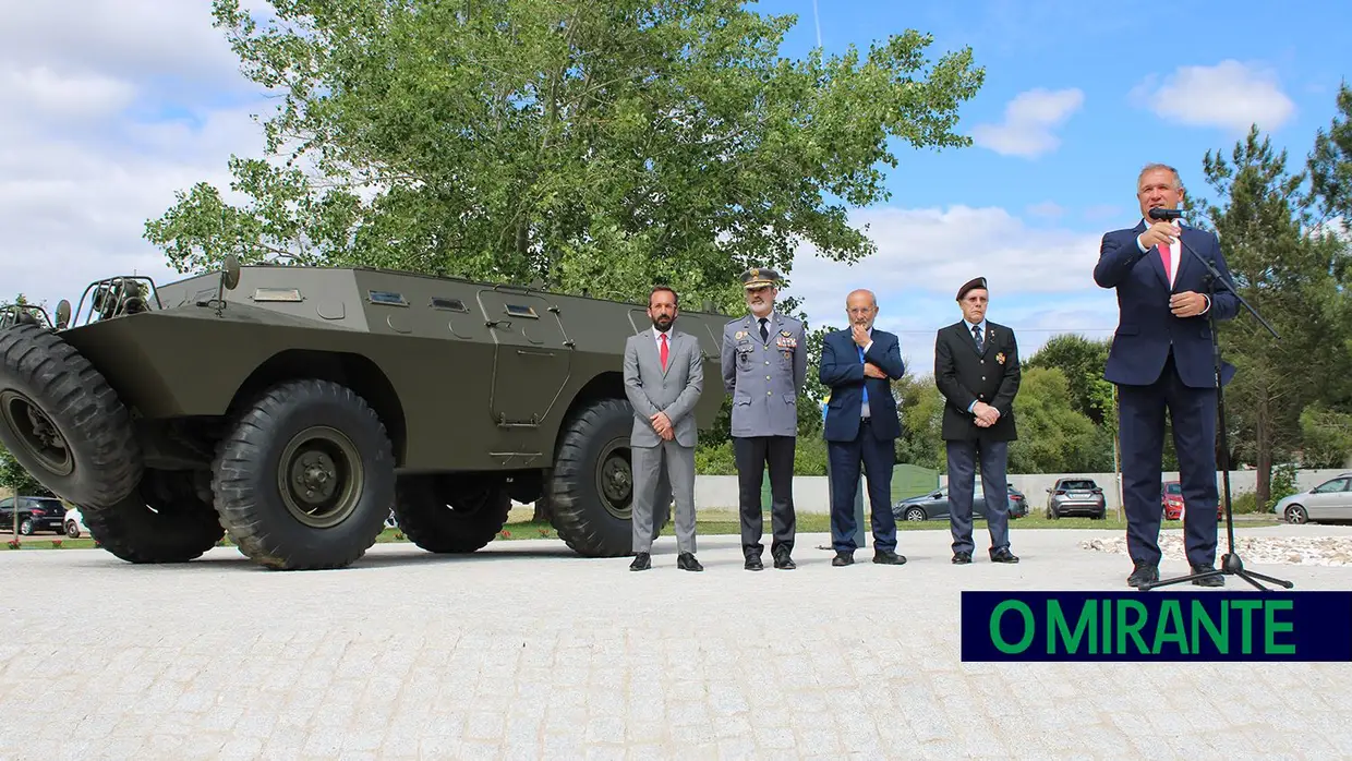 Abrantes inaugura requalificação de rotunda em homenagem aos combatentes do Ultramar