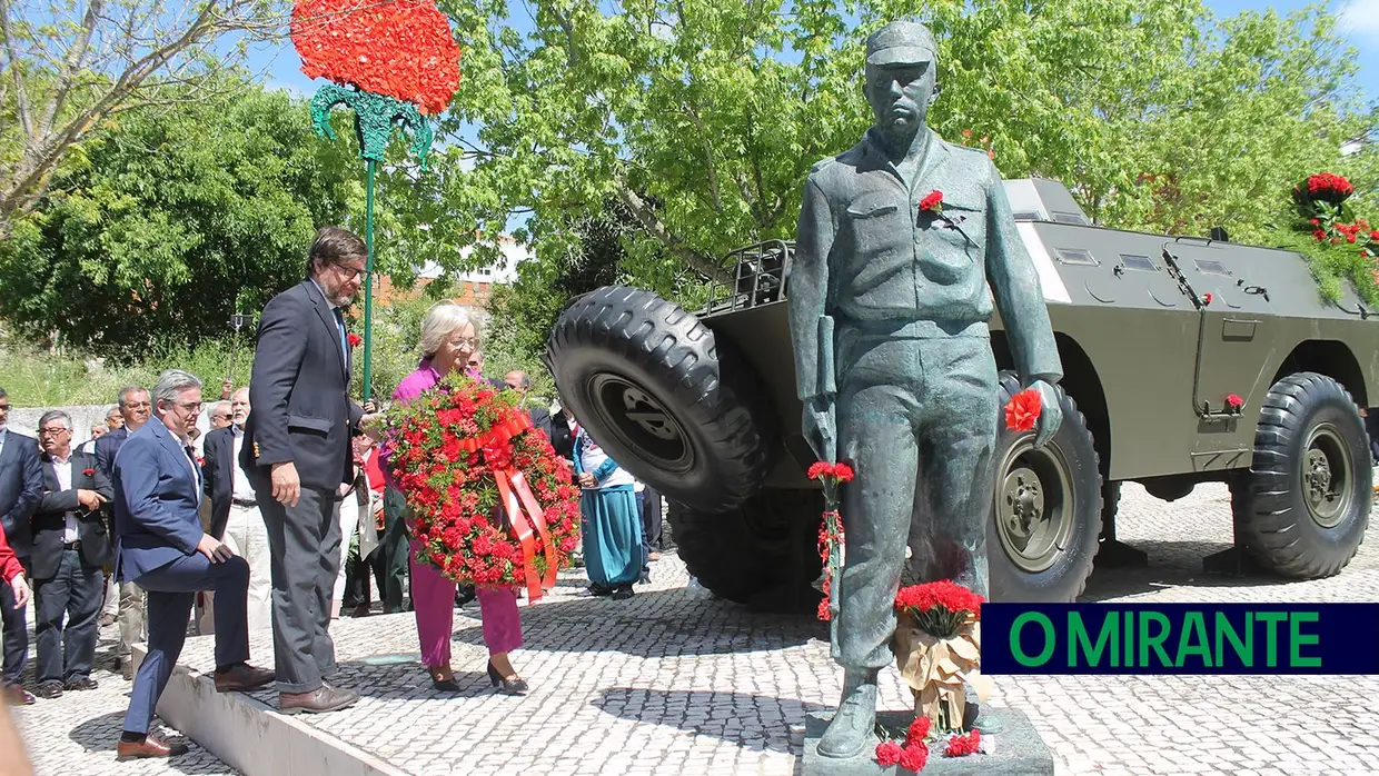 Santarém assinala o 25 de Abril exaltando os valores da liberdade e da democracia