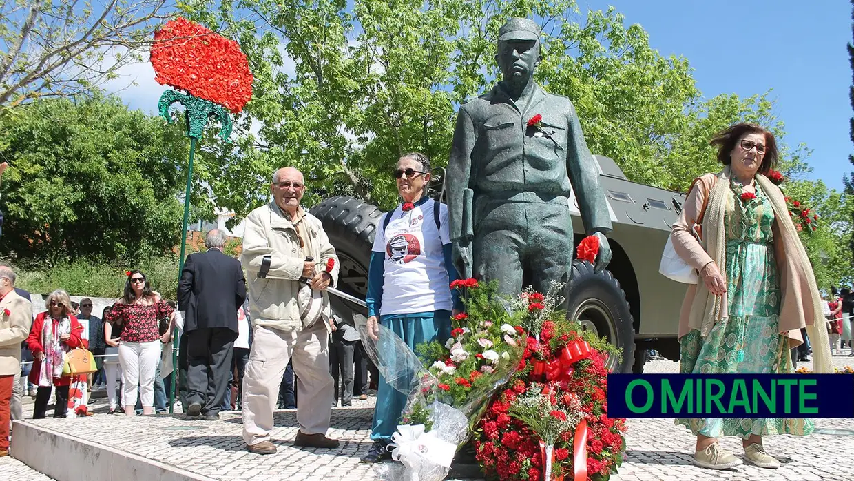 Santarém assinala o 25 de Abril exaltando os valores da liberdade e da democracia