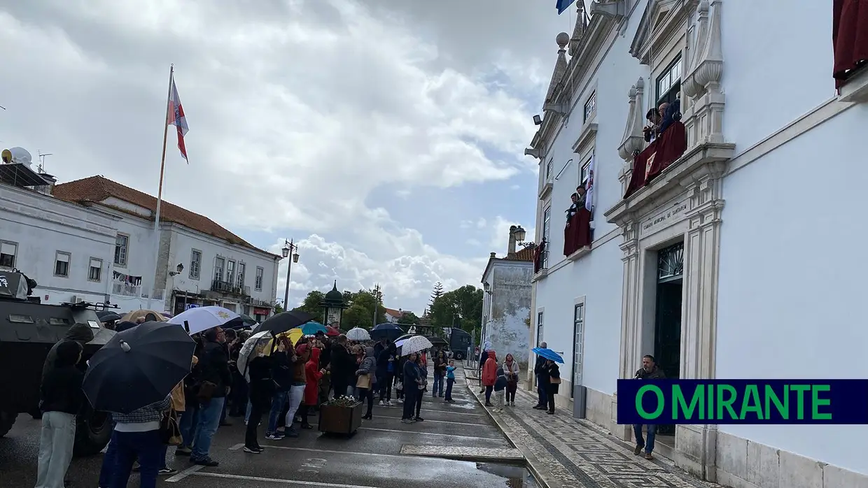 O regresso da coluna de Salgueiro Maia evocado em Santarém