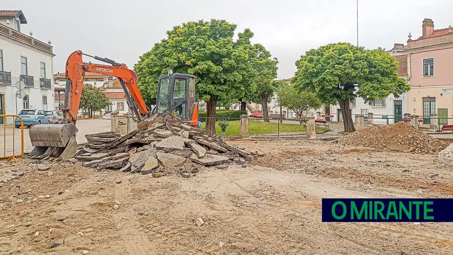 Obras de Santa Engrácia na Chamusca Obras de Santa Engrácia na Chamusca